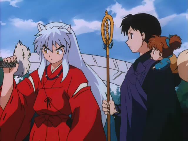 Otaku Gallery  / Anime e Manga / Inu-Yasha / Screen Shots / Episodi / 025 - Lotta contro il complotto di Naraku / 075.jpg